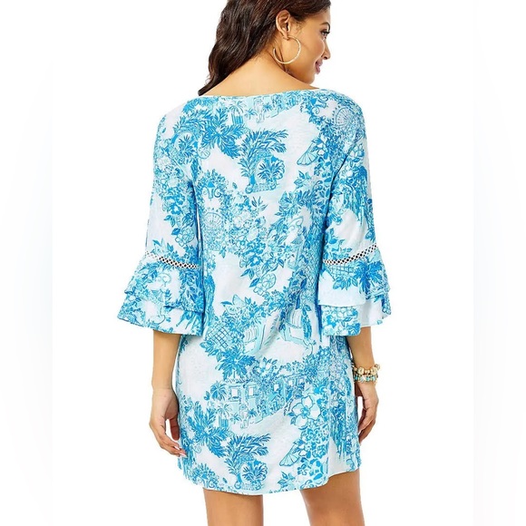 🌟 24-Hour Deal Lilly Pulitzer Azita Tunic Dress - Picture 2 of 8
